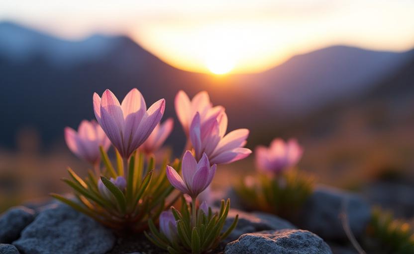Midnattsolens blomster