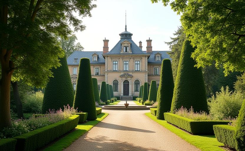 Historisk herregårdshage